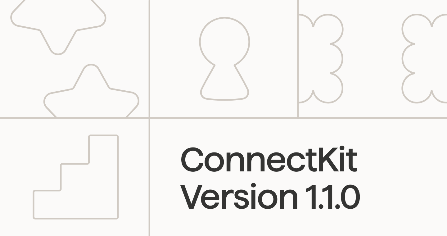 ConnectKit Update 1.1.0