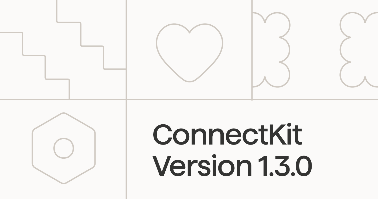ConnectKit Update 1.3.0